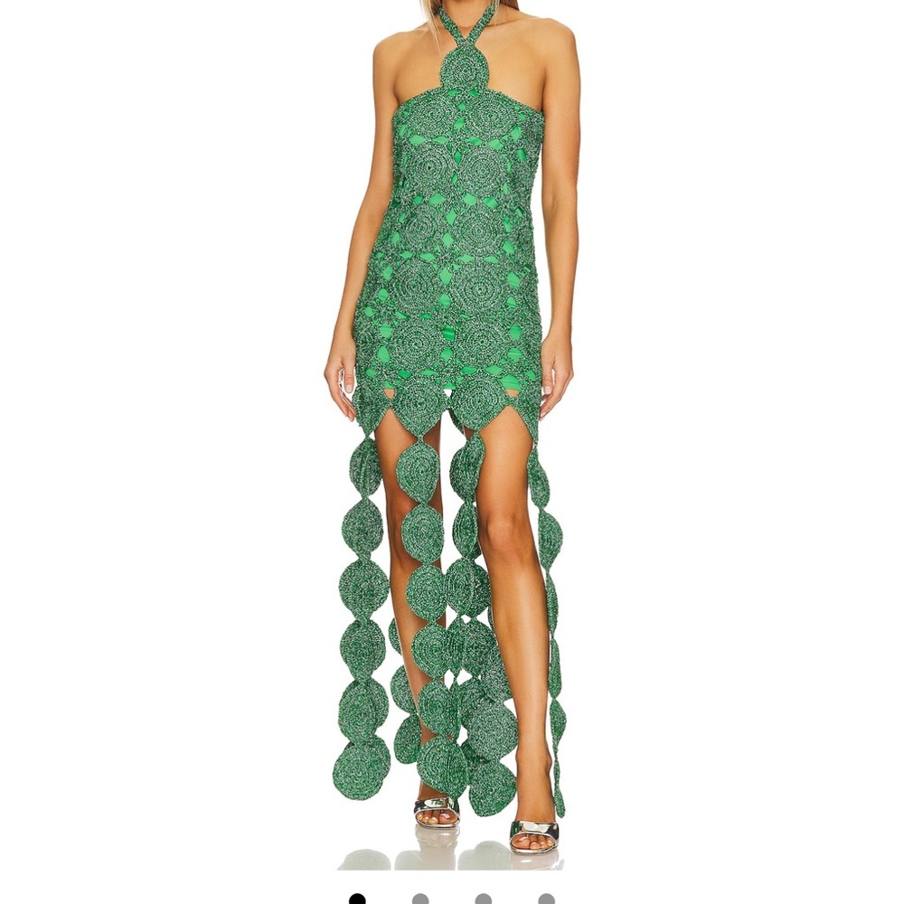 Simon Miller Dress Beep Beep Dress in Gummy Green SIZE SMALL